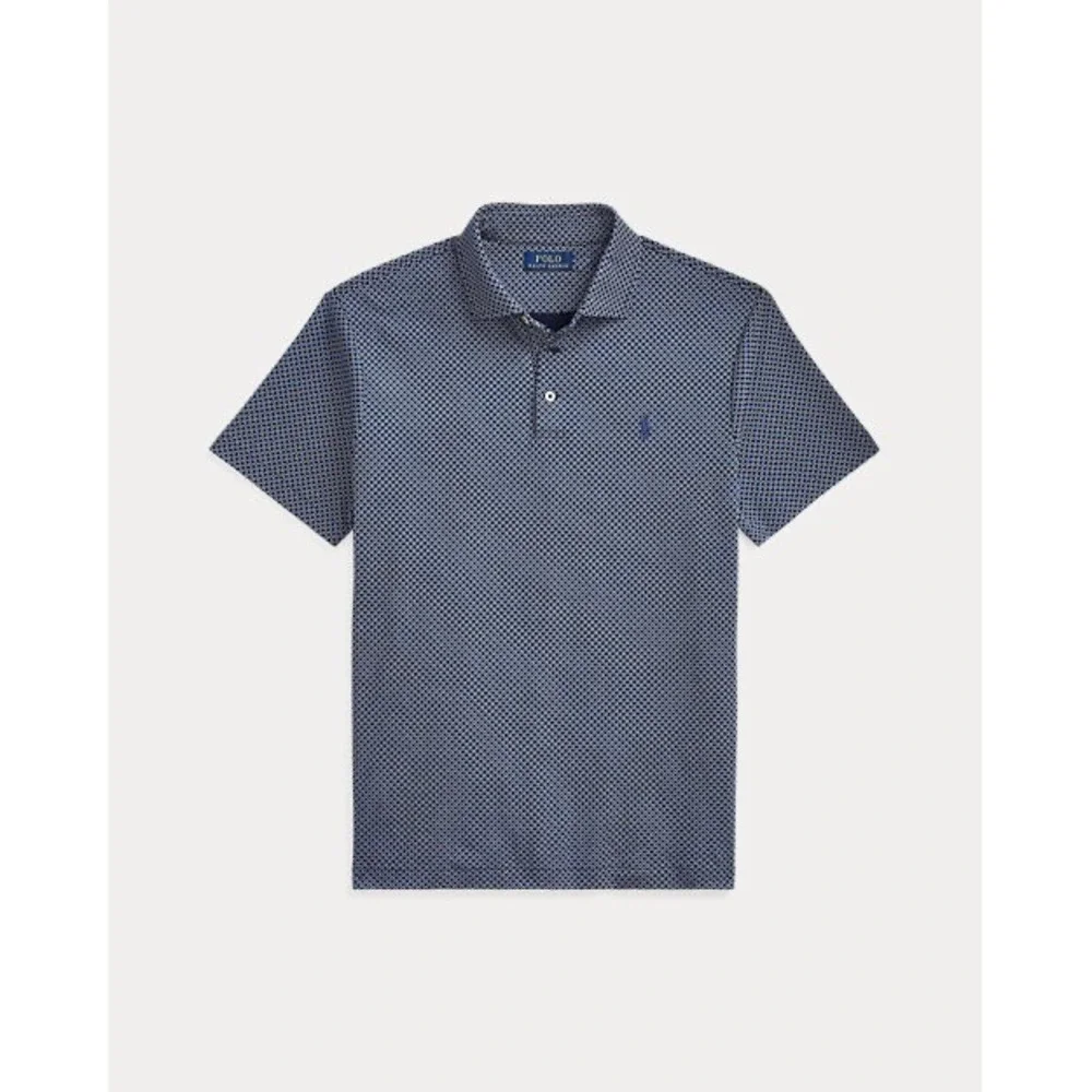 Polo Ralph Lauren Performance Polo Classic‎ Fit Dotted Print Short Sleeve Large